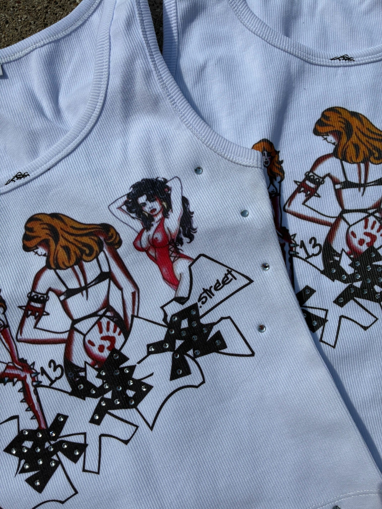 13LXST ‘ TRIPPLE 3 ‘ TANK TOP * LIMITED *