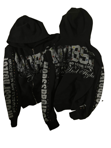 ' 2083 ' P30JECT ZIPUP HOODIE